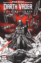 Load image into Gallery viewer, Darth Vader Black White & Red #1