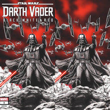 Load image into Gallery viewer, Darth Vader Black White & Red #1